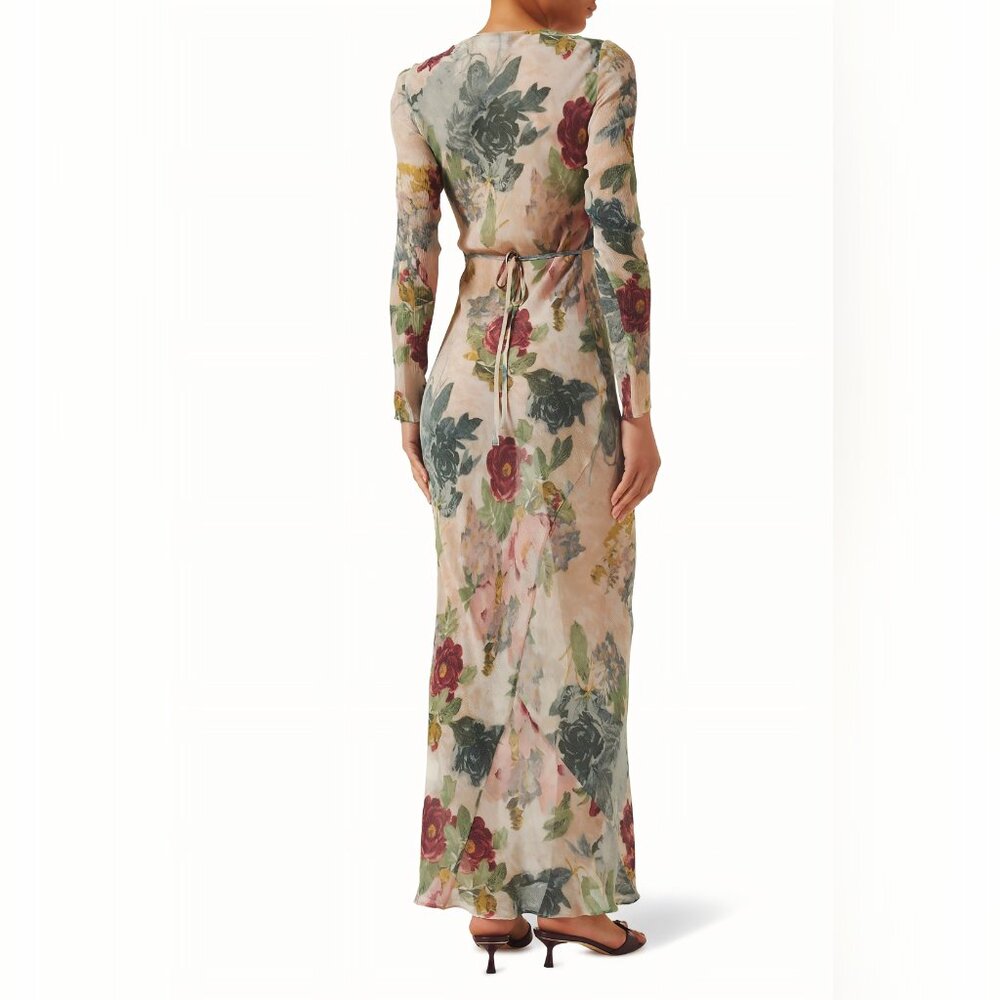 Realisation Par Inka Semi-sheer Printed Dress - Picture 3 of 11